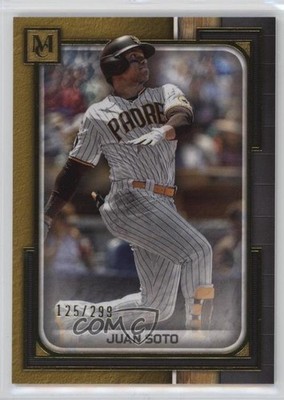 2023 Topps Museum Collection Gold 125/299 Juan Soto #2 00li