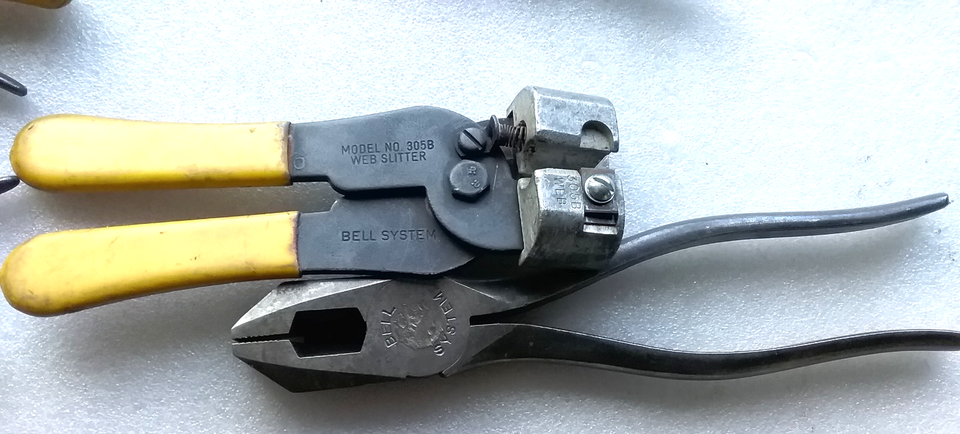 Vntg 11 PLIERS LOT • Mechanics CRAFTSMAN PEXTO UTICA KLEIN Bell Sys ...