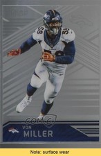 2016 Panini Clear Vision Von Miller #22 READ 0b3