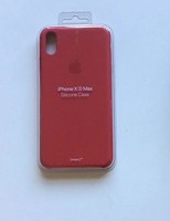 Genuine Apple iPhone XS MAX Silicone case RED (Product) 