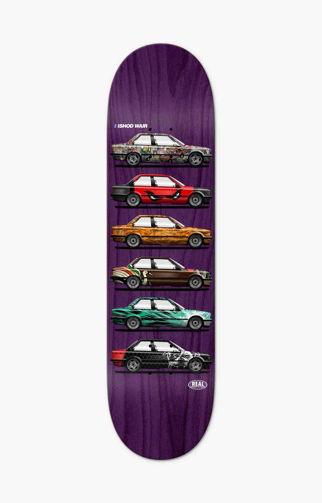 Real Deck Ishod SSD BLACK BAG Customs 2 8.25" Twin Tail Easy