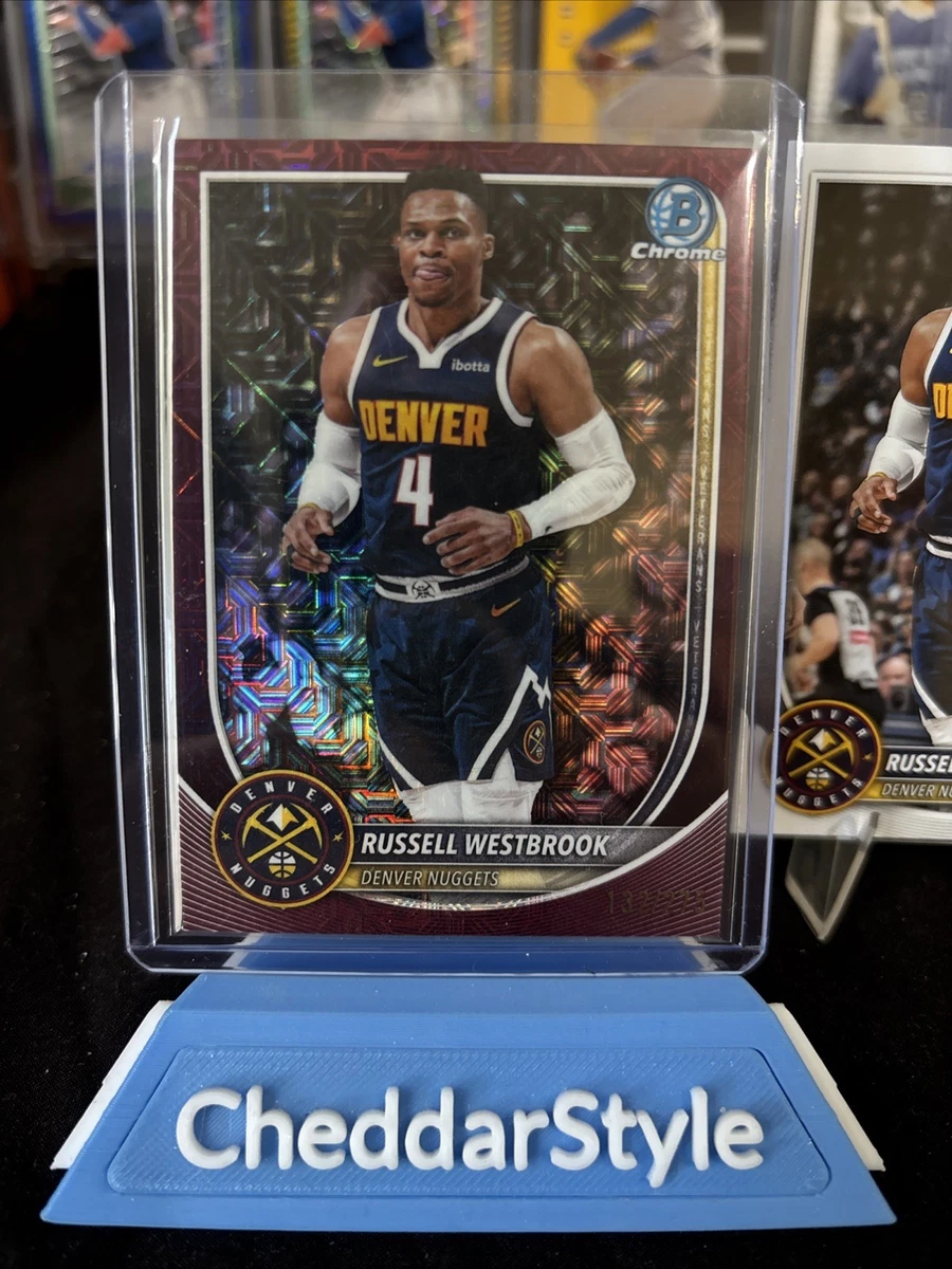 Topps Russell Westbrook Basketball Serial Numbered Sports Trading