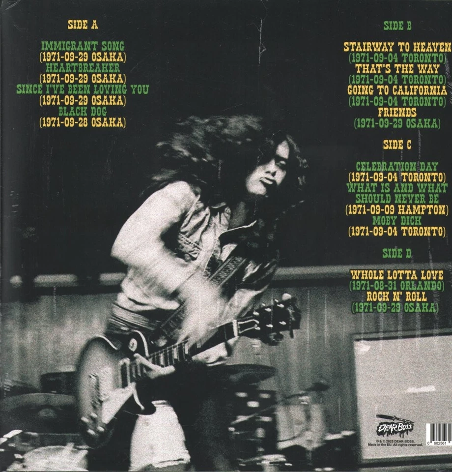 Led Zeppelin Evolution Is Timing 1971 Radio Sessions double LP vinyl Europe Dear - Image 2 of 3