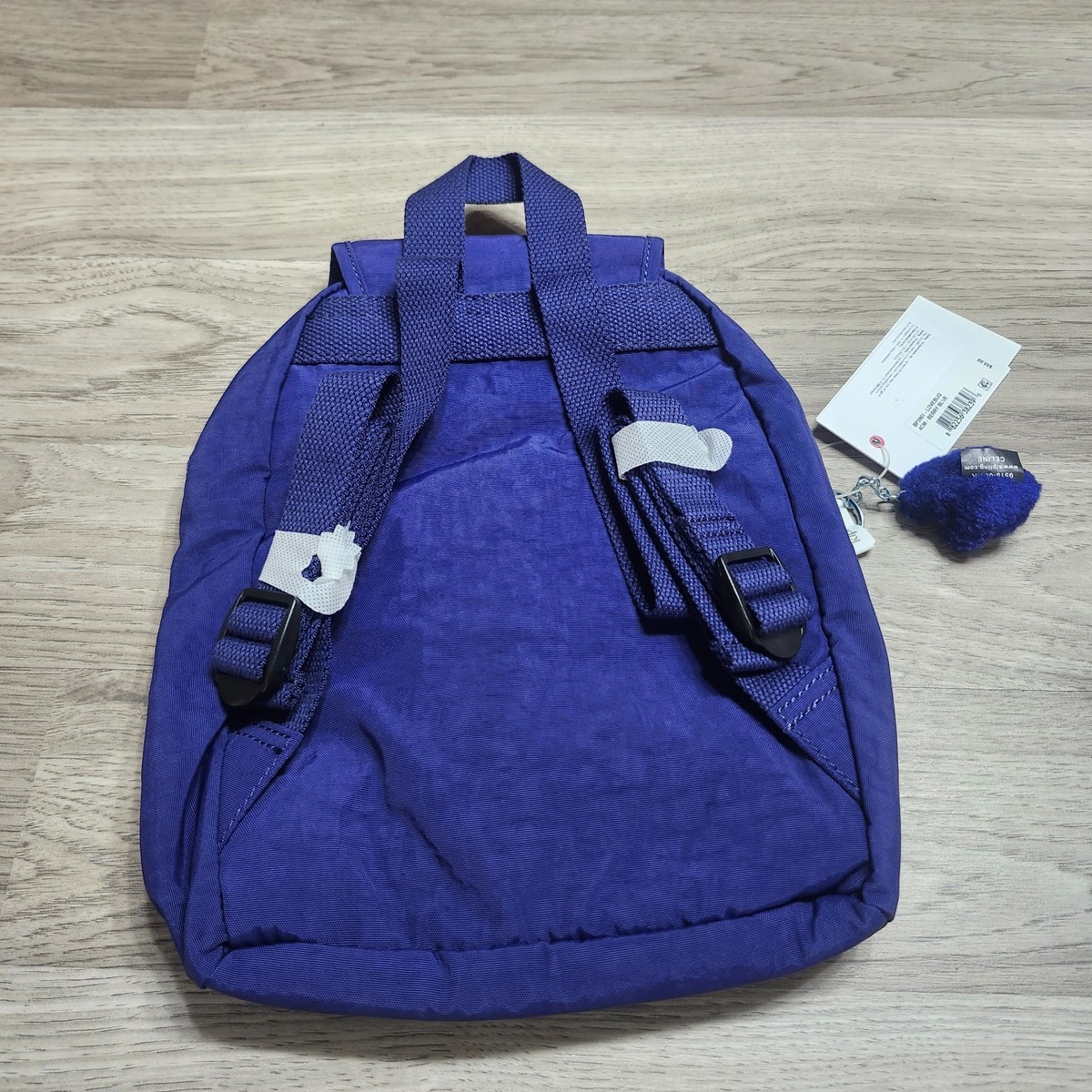 Kipling Classics Kiryas Blue Backpack Gorilla charm LOWEST PRICE Vintage Kipling gorilla backpack | Mercari main image 3