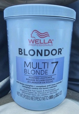 Wella Blondor Multi Blonde 7 Powder Lightener 28.2 oz 