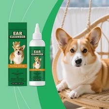 Pet Ear Cleaner  Ear Cleanser For Dogs and Cats Gentle -Cleansing Formula X2E0