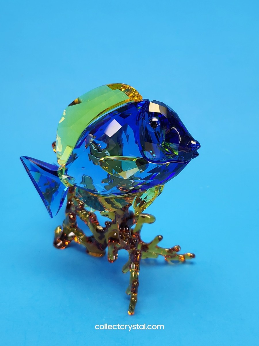 SWAROVSKI CRYSTAL PARADISE DOCTORFISH COUPLE # 5223194 DOCTOR FISH