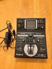 Roland V-4EX 4-Channel Video Mixer HDMI VGA Composite Fully Tested Black