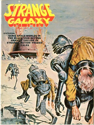 Strange Galaxy Magazine  # 11   Vol 1    VERY FINE+    Aug. 1971    J. Bruck cvr