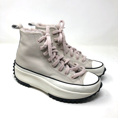 Converse Run Star Hike Hi Cozy Club Light Orewood Brown
