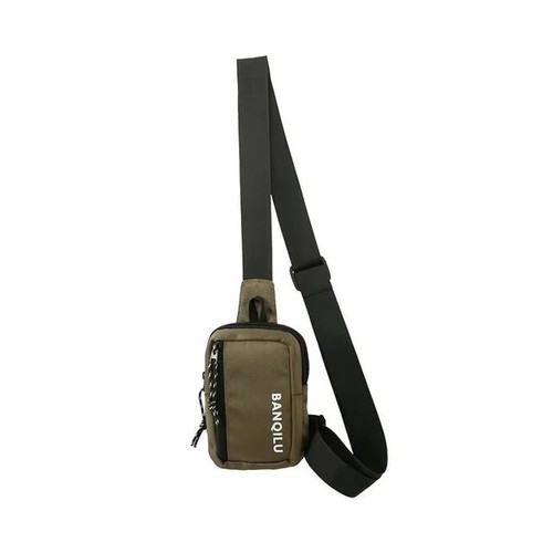 Bolso de pecho para hombre Bolso de hombro Pequeño Bandolera Bandolera Informal Viaje Bolsas para teléfono - Imagen 7 de 10