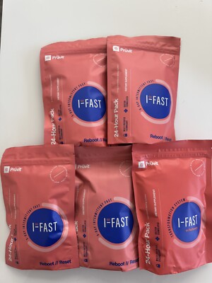 Pruvit I-Fast DAY INTERMITTENT FASTING SYSTEM 5 Packs, EXP 12/2024