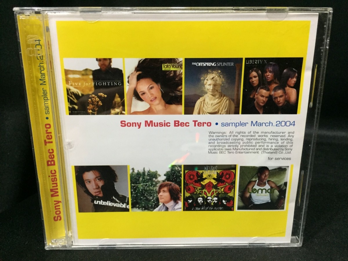 Sony Music Thailand Sampler March 2004 Promo CD Offspring Incubus