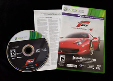 Forza Motorsport 4 - Essentials Edition (Xbox 360) CIB w/ Insert, TESTED!