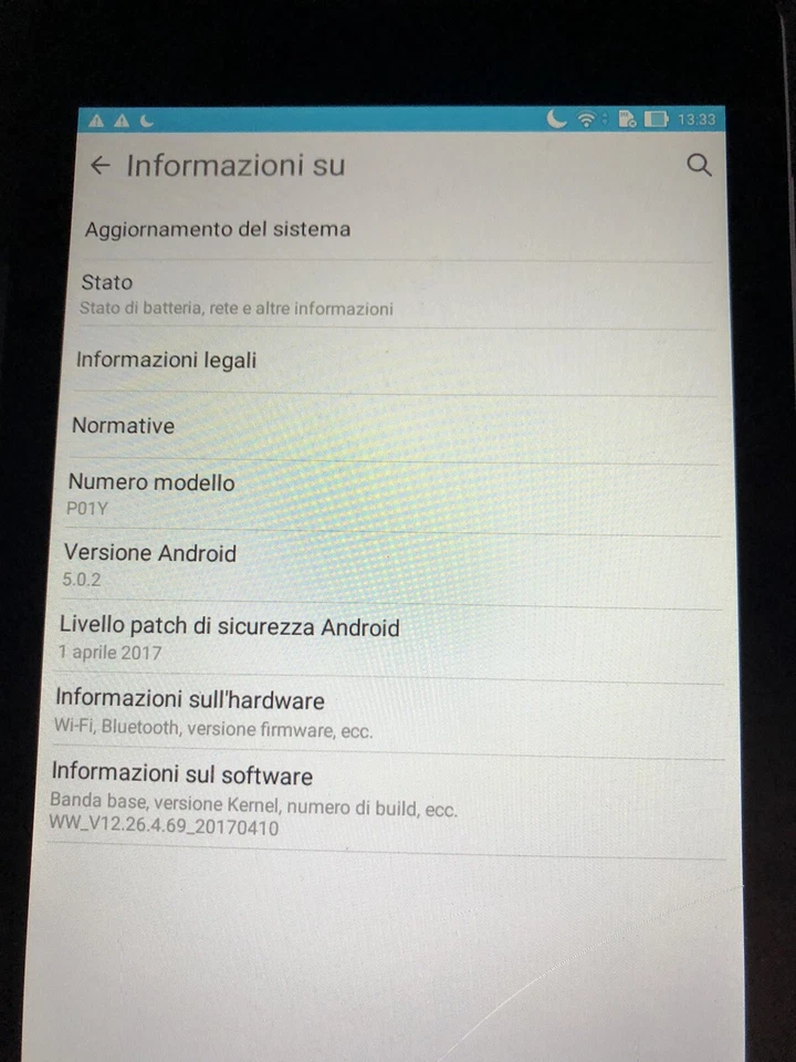 Tablet Asus ZenPad C 7.0 Dual sim 16GB Bianco  - Immagine 3 di 4