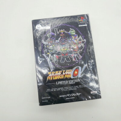Super Robot Wars Alpha Limited Edition PS1 New Japan Import F/S FedEx DHL