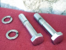 HANDLEBAR & RISER 1/2-13 CHROME BOLT KIT FOR HARLEY