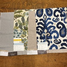 4 Fabric Samples Upholstery Craft Art Pillow Fashion Designer Tapestry