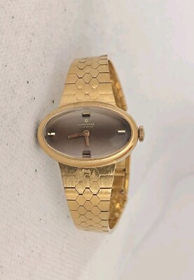 Junghans 17 Jewels Handaufzug Damenuhr Gold Vintage Retro Sammler