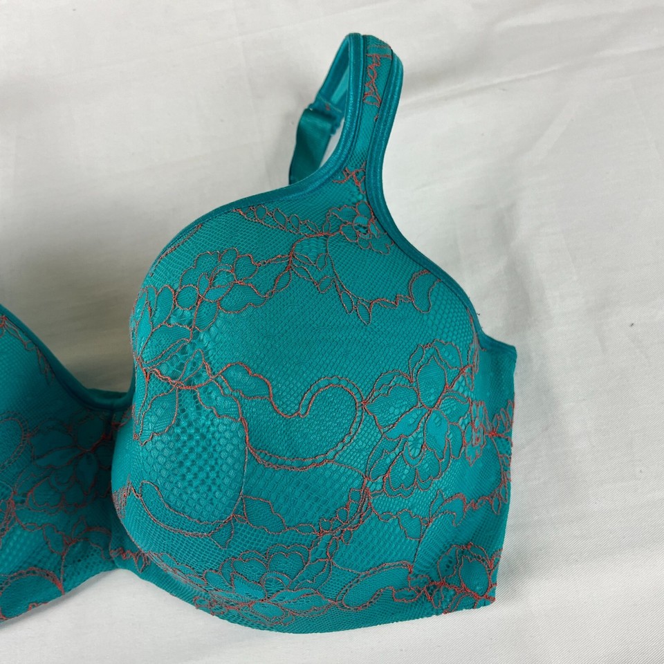 Anita Women's Bobette 5291 Underwired Bra - Maritim Blue, 38G, Floral Lace & Padded Cups - View #3