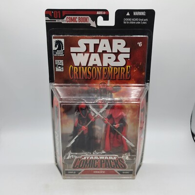 Hasbro Star Wars Comic Packs Crimson Empire Carnor Jax & Kir Kanos 2006 NEW