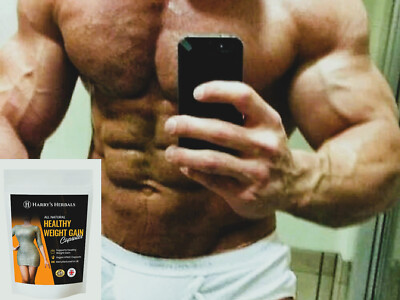 UNTERGEWICHT ANABOLE SCHNELLE MUSKELWACHSTUM GEWICHTSZUNAHME PILLEN WEIGHT GAINER NEU 