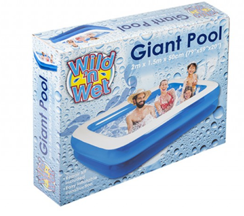 giant rectangular pool