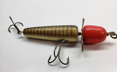 Leurre De Pêche Vintage Pflueger Palomine - 3,5in 14,8g - Crankbait Eau Douce USA