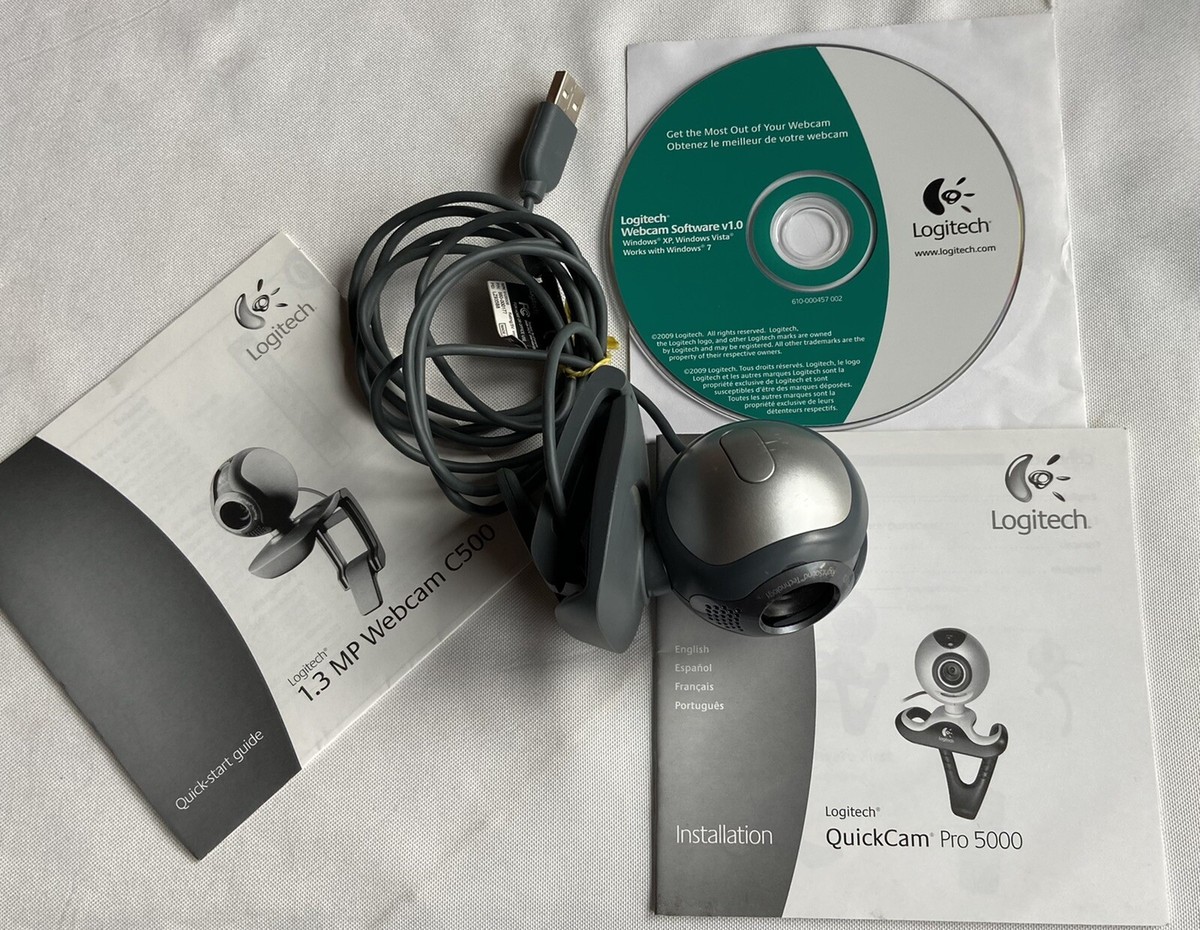 Logitech Webcam C500 QuickCam Pro 5000 Software WndXP 
