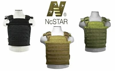 NCSTAR VISM Tactical Fast Plate Carrier Fits 10X12 Ballistic Plate Multicolor CVPCF2995