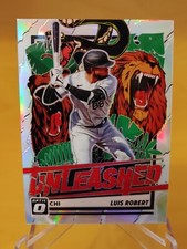 Luis Robert 2021 Panini Donruss Optic Unleashed Silver Prizm #UNL6 - White Sox