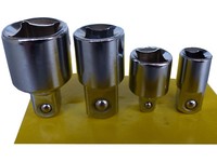 "SteckschlüSsel Adapter Set 4 Tlg Stecknuss Satz FüR Ratschen Und Knarren 1/2\"1/4"
