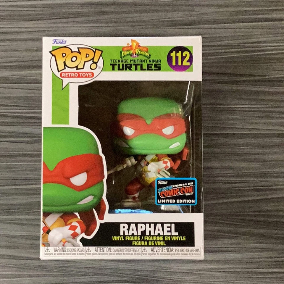 Funko POP! Juguetes Retro: Teenage Mutant Ninja Turtles - Raphael (2022 NYCC)(Daño Foto 2 de 4