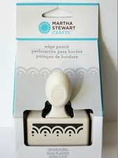 Martha Stewart DOTTED ARCHES Edge Punch NEW