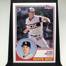 2021 Topps Archives #175 Codi Heuer RC Rookie Chicago White Sox