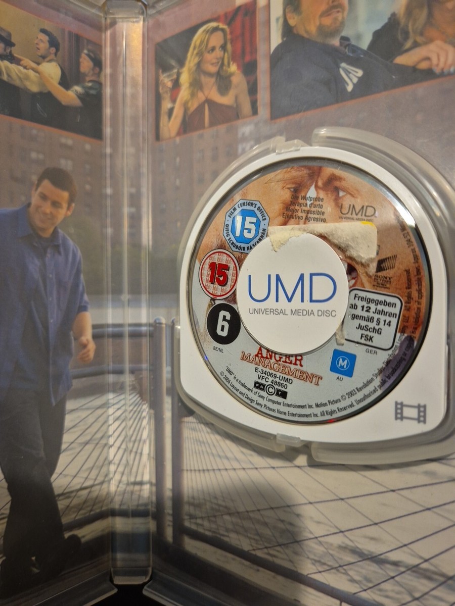 UMD Film PSP Self Control / Anger Management - Sony PlayStation Portable, Bon état