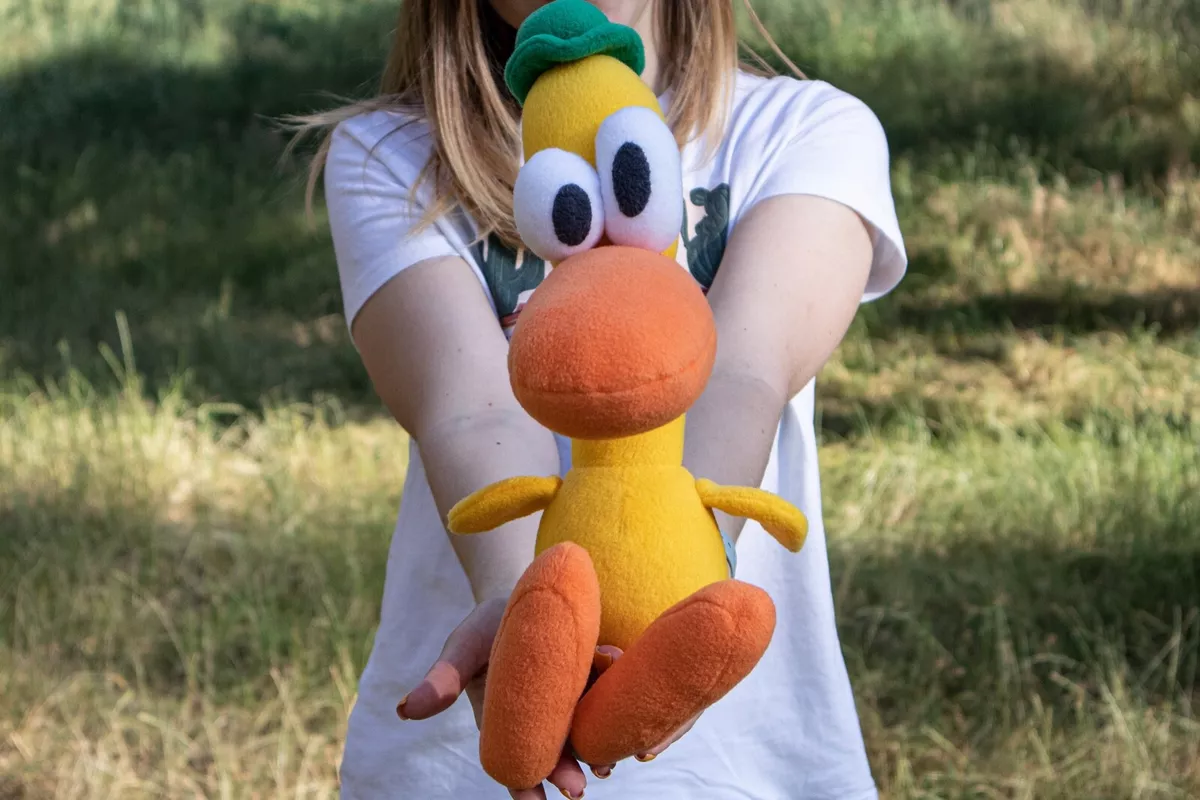 Pato duck Pocoyo plush toy Pato is a yellow duck Pocoyo soft toy