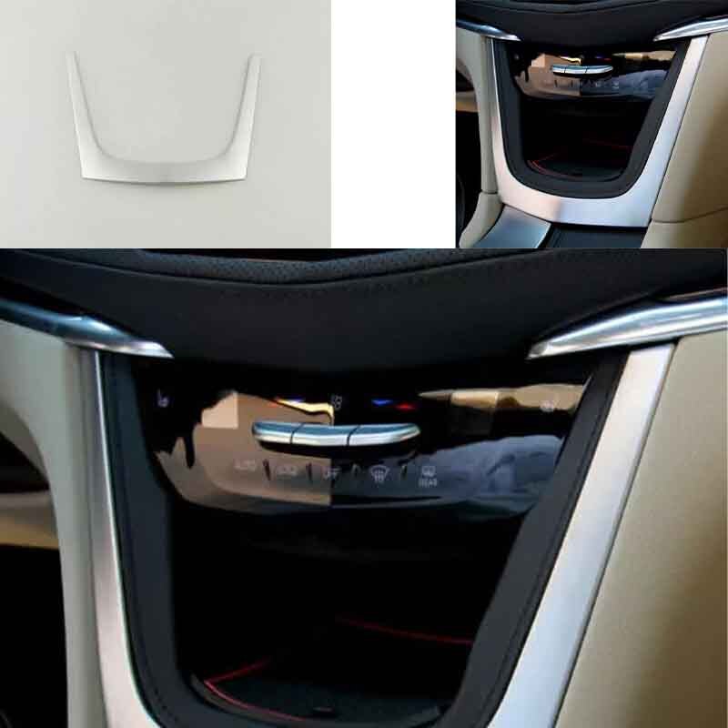 Trim Cover For Cadillac XT5 ABS Chrome Central Dashboard 2016-2021