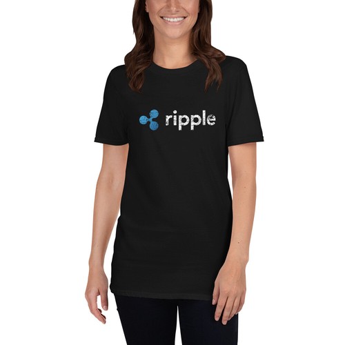 Ripple T-shirt distressed crypto trader gift tee - Picture 3 of 11