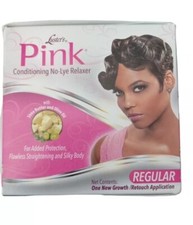 Luster's Pink Conditioning No-Lye Relaxer One Retouch Application Regular NEW