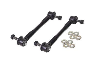 BMR ELK016 Adj Front Sway Bar End Link Kit -Black for 16-24 Chevy Camaro