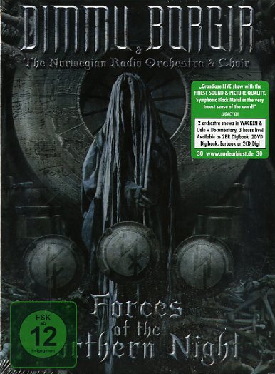 Dimmu Borgir Forces Of The Northern Night Box Set 2 CD + 2 DVD New Sealed