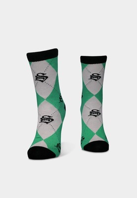 Harry Potter - Slytherin Kids Crew Socks (2Pack)