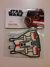Sottobicchieri Star Wars inverno 2021 CULTUREFLY Hoth SNOWSPEEDER come nuovi