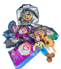 Vintage Ty Teenie Beanie Babies Bears McDonalds Happy Meal Toy Lot of 21 NEW