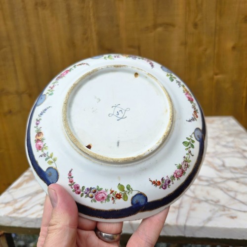 Antique French Porcelain Cherub dish Sevres Mark 18th/19th century Plate - Picture 8 of 10