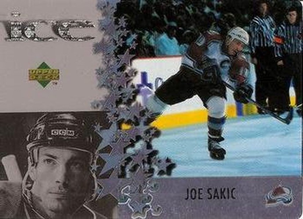 McD 5 Joe Sakic - Colorado Avalanche - 1997-98 Upper Deck Ice