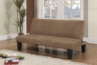 King's Brand Beige Fabric With Adjustable Back Klik Klak Sofa Futon Bed Sleeper on sale King's Brand Beige Fabric With Adjustable Back Klik Klak Sofa Futon Bed Sleeper on sale