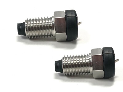 1968-76 Chevrolet Corvette C3 Hurst T-Top Bump Stop Adjustment Bolts; 2ct