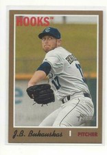 J.B. BUKAUSKAS  2019 TOPPS HERITAGE MINOR LEAGUE #165 - GOLD CASE HIT!! #d/15